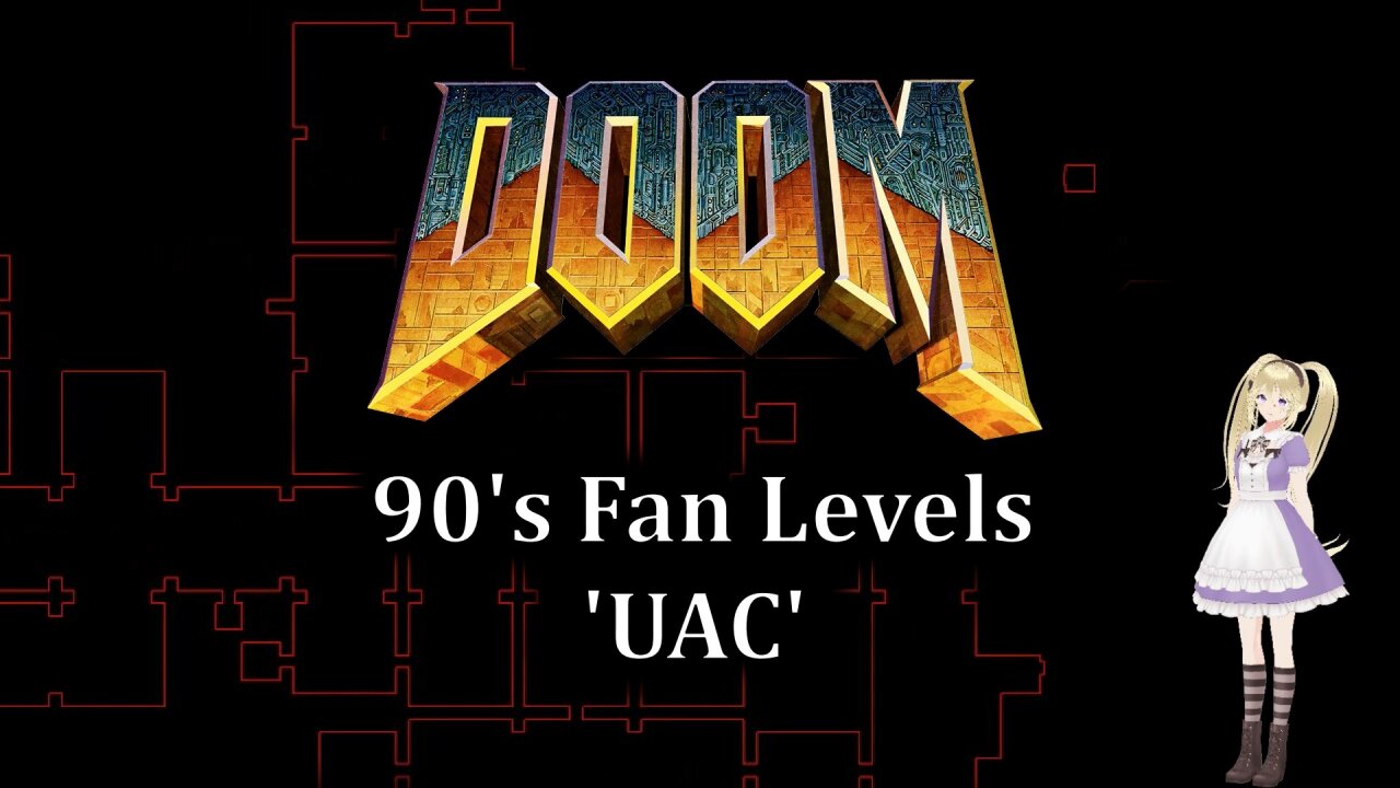 90's Doom Fan Levels : UAC : Jaime Redd VTuber