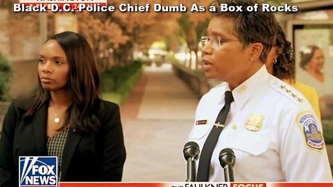 Low IQ Black DC Police Chief Pamela Smith Doesnt Know What Chain Of Command Means