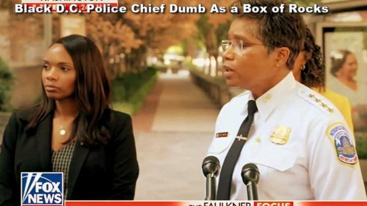 Low IQ Black DC Police Chief Pamela Smith Doesnt Know What Chain Of Command Means