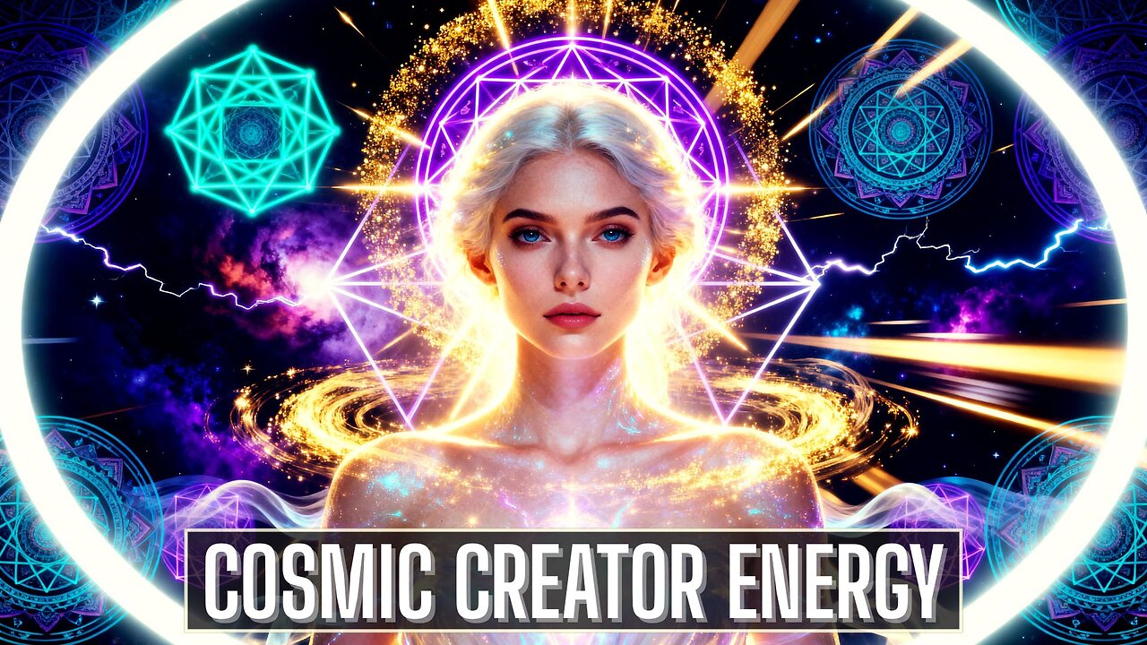 Creation Frequency - Hypnotic Sacred Geometry Kaleidoscope Visuals