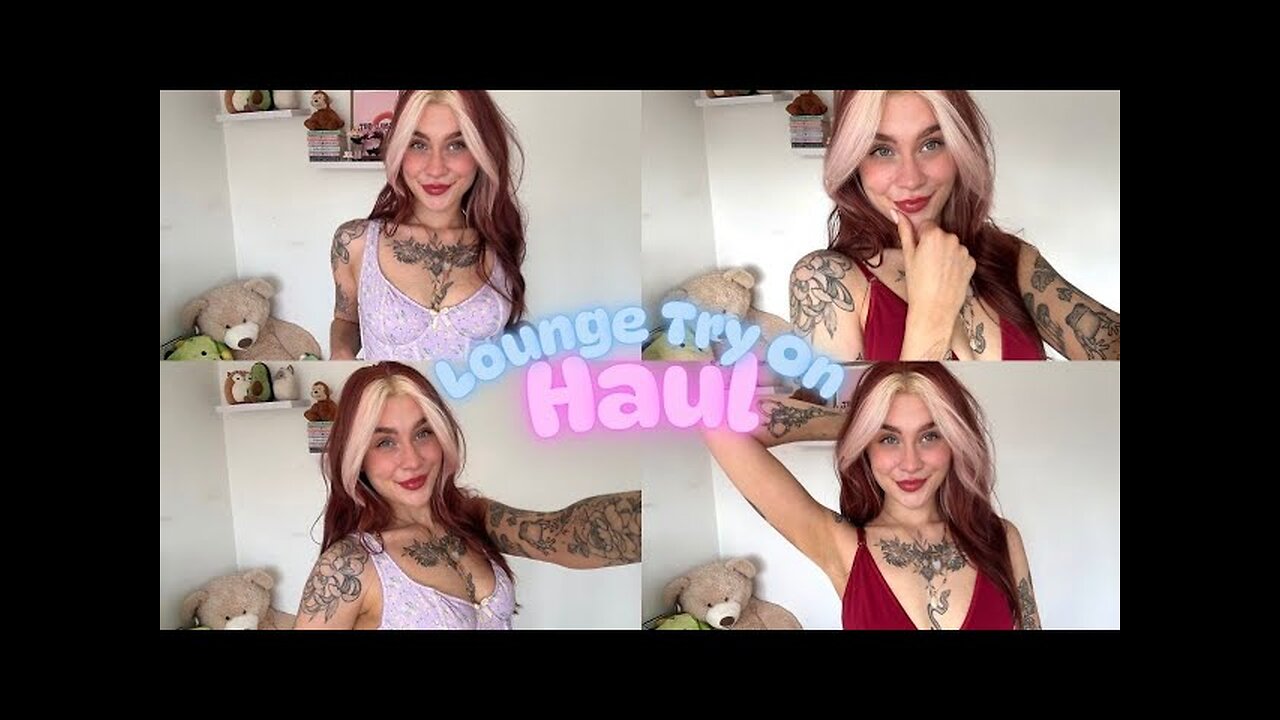 4K LINGERIE TRY ON HAUL | caitlin's corner