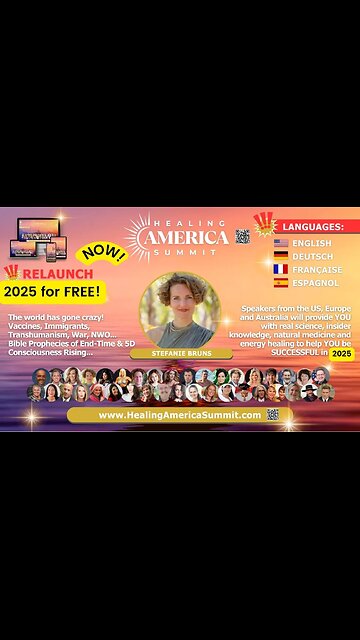 Stefanie Bruns - USE penial gland for extraordinary senses - Free 2025 Relaunch HealingAmericaSummit