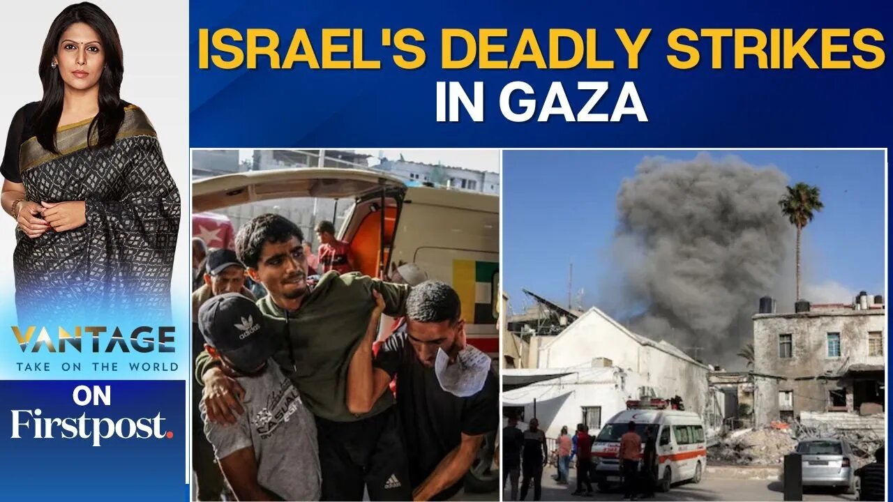 Israel Kills Over 50 in 24 Hours in Attacks Across Gaza _ Vantage with Palki Sharma _ N18G