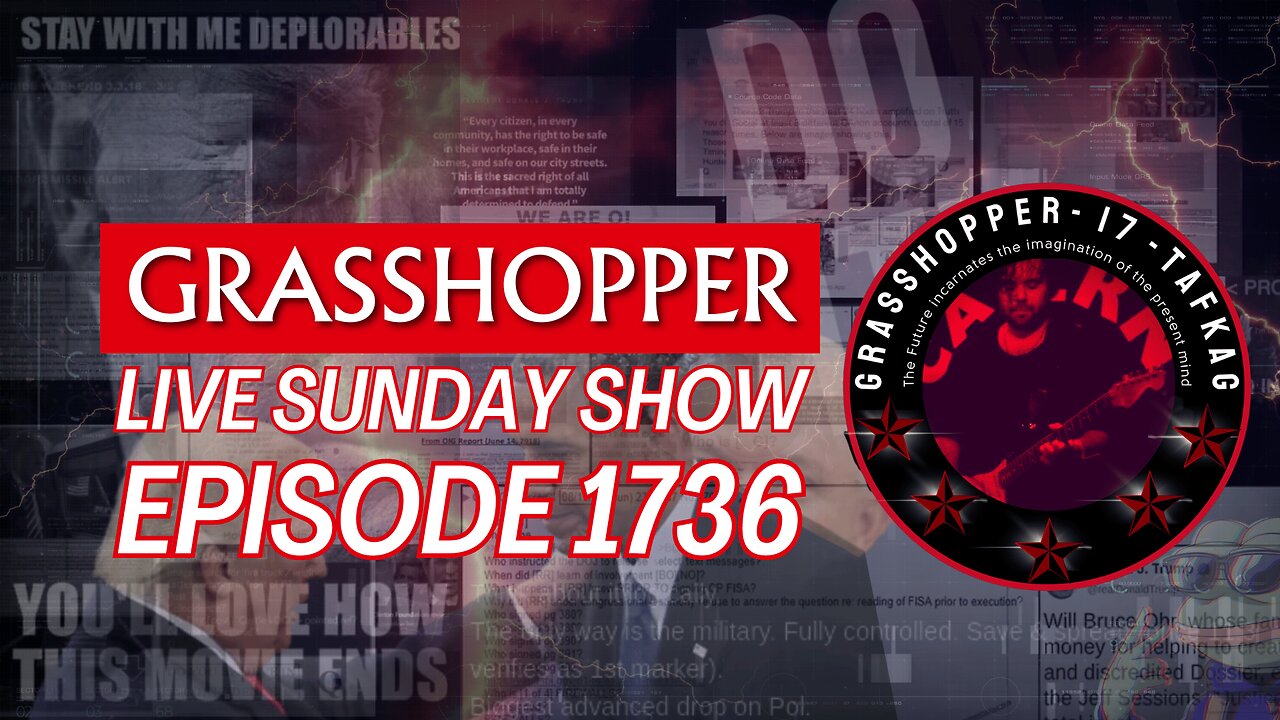 Grasshopper Live Decode Show - Episode 1736