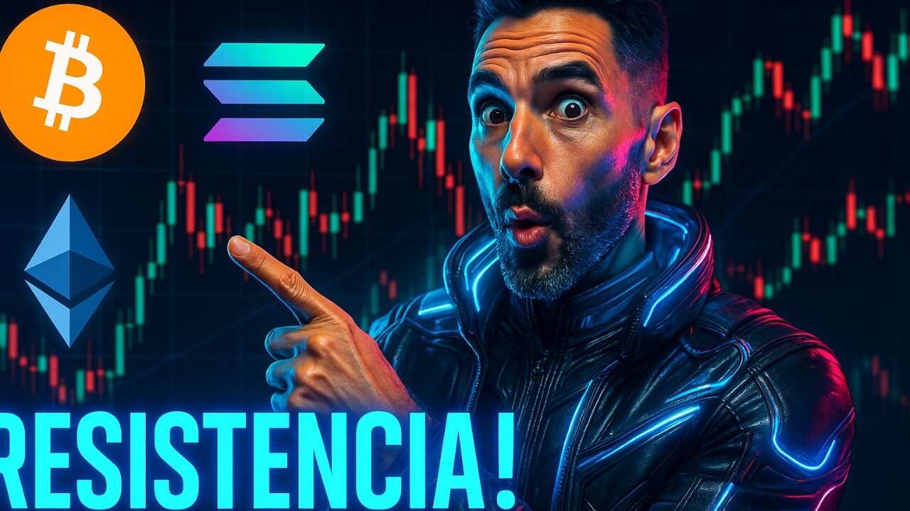 FUERTES SHORTS, RESISTENCIA ATENCION !!! Análisis BTC, ETH, SOL