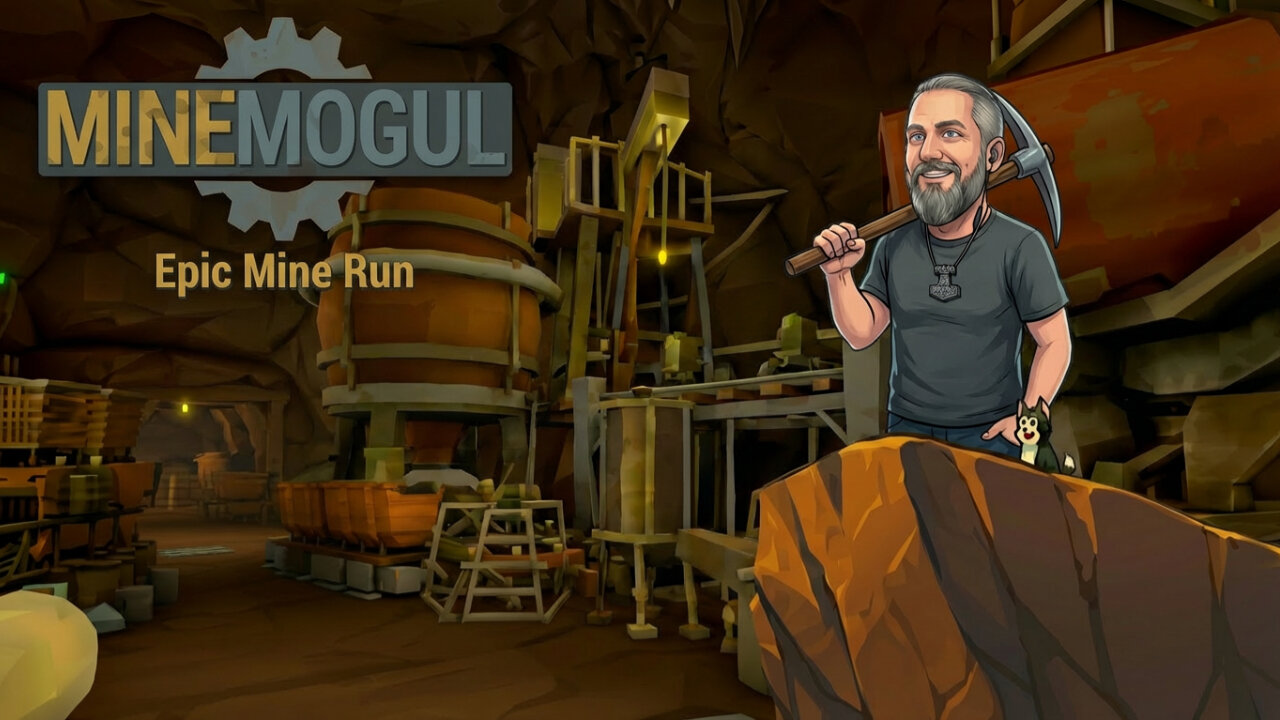 Testing a new game Called MineMogul (demo)