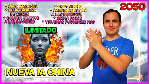 Crea IMAGENES y VIDEOS con esta Nueva IA CHINA SIN LIMITES 📈| La IA CHINA mas RAPIDA de todas 🔥