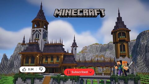 Minecraft: Gothic Mountain Base Build | Full Tutorial