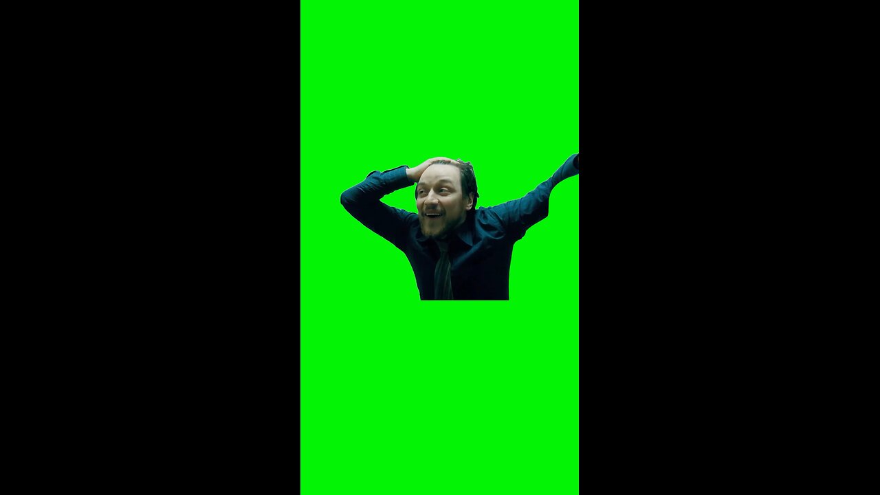 James McAvoy Laughing on the Toilet | Green Screen