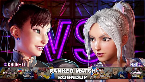 Kuya Kalbo SF6 Ranked Match Roundup. Chun Li 4 star Diamond Rank [Hori Fight Stick]