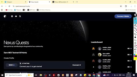 🚀 Nexus L1 Airdrop | Join Nexus Quest & Earn Nex Testnet III Points | Early Access Guide
