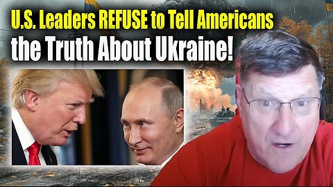 Scott Ritter EXPOSES: Trump's Lies! U.S. Leaders REFUSE to Tell Americans the Truth About Ukraine!