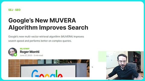 Google’s New MUVERA Algorithm Improves Search - Article Review