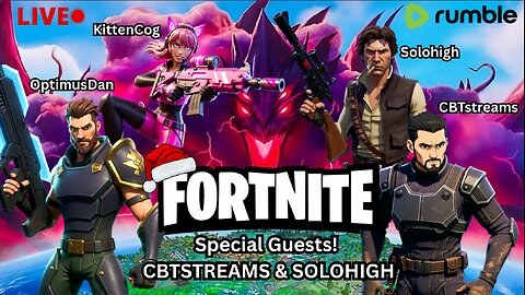 Saturday Night! Squad up! With special guests: @kittencog @cbtstreams @solohigh