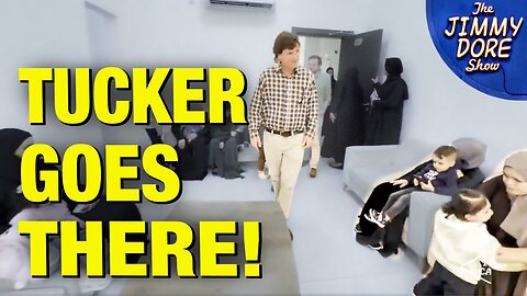 Tucker Carlson Visits Palestinian Child Victims Of Israeli Genocide - Heartbreaking