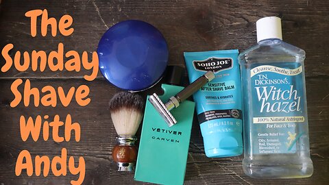 Andy's Sunday Shave and is this The Final Cut with a Yaqi Razor