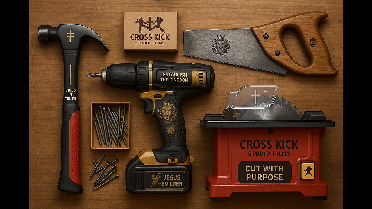 Cross kick Studio Films Carpenter Tools