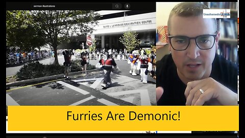 Furries Are Demonic! @sermonillustrations8433 #furries #anthrocon