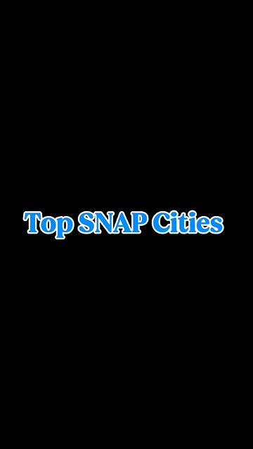 🚨 Top SNAP Cities: You See This? 😱 #ASL #deaf #signlanguage
