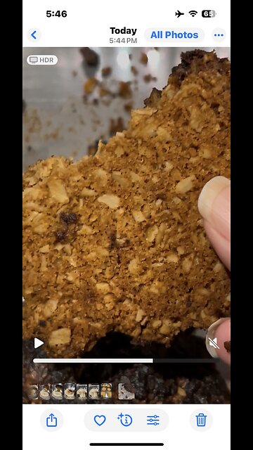 Burnt Oatmeal Cookie