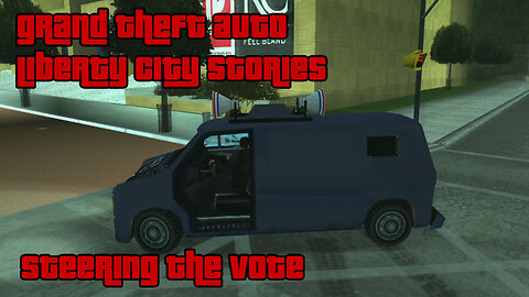 GTA: Liberty City Stories | Mission 39: STEERING THE VOTE | PCSX2, 1440p, HD Textures