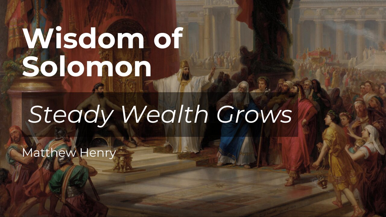 Steady Wealth Grows