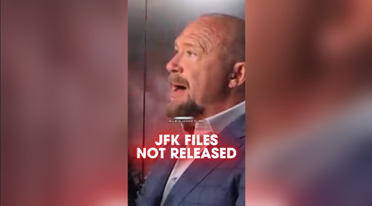 Alex Jones Calls on Trump To Release Every JFK File - 3/19/25