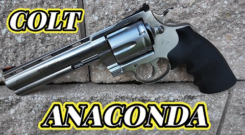 This Hand Canon Is SICK, Colt Anaconda 44 Magnum