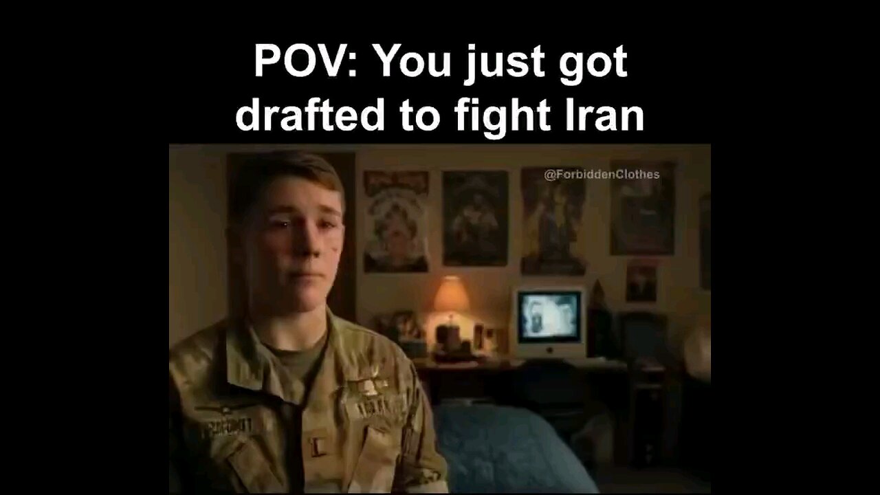When You Get Drafted To Fight Iran-But You Don't Want To Go-ANTISEMITE😄
