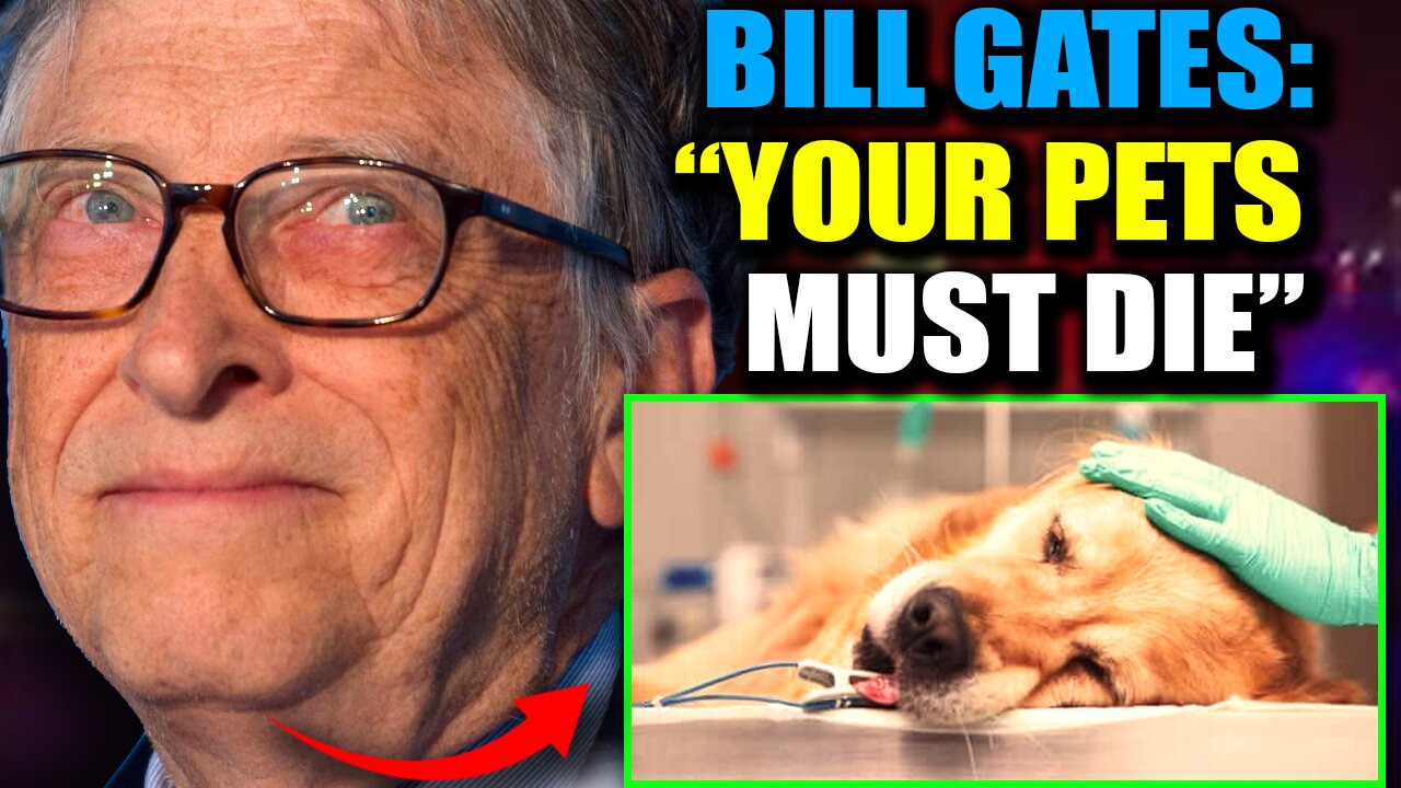 Bill Gates Caught Spiking Pet Vaccines with Depopulation Drugs