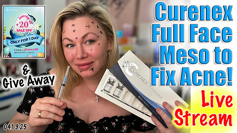 Live Curenex Full Face Meso to Fix Acne! Acecosm Sale, code Jessica10 saves you 20-40% Off!
