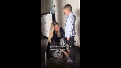 Mother and son