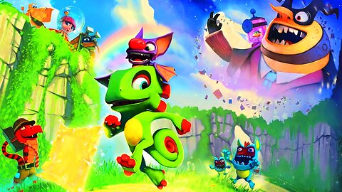 YOOKA LAYLEE REPLAYEE 4K 60fps walkthrough gameplay letsplay PS5 PRO
