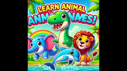 "Dinosaurs & More: Learn and Say Animal Names in English for Toddlers"