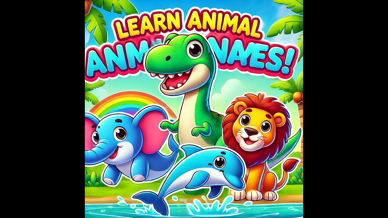 "Dinosaurs & More: Learn and Say Animal Names in English for Toddlers"