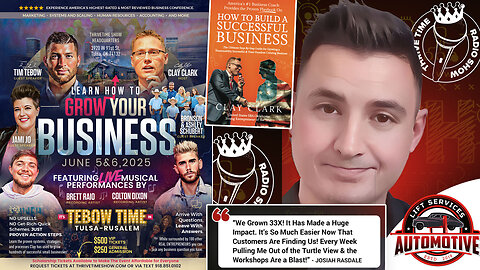 Clay Clark Client Success Story | Celebrating 33X Growth of Iowa-Based Under 30 Success Story + "Business Coaching Has Made a HUGE Impact!" - AutoLiftServ.com + Join Tebow At Clay Clark's June 5-6 Business Conference!