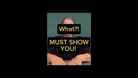 What? Must Show You! 😁