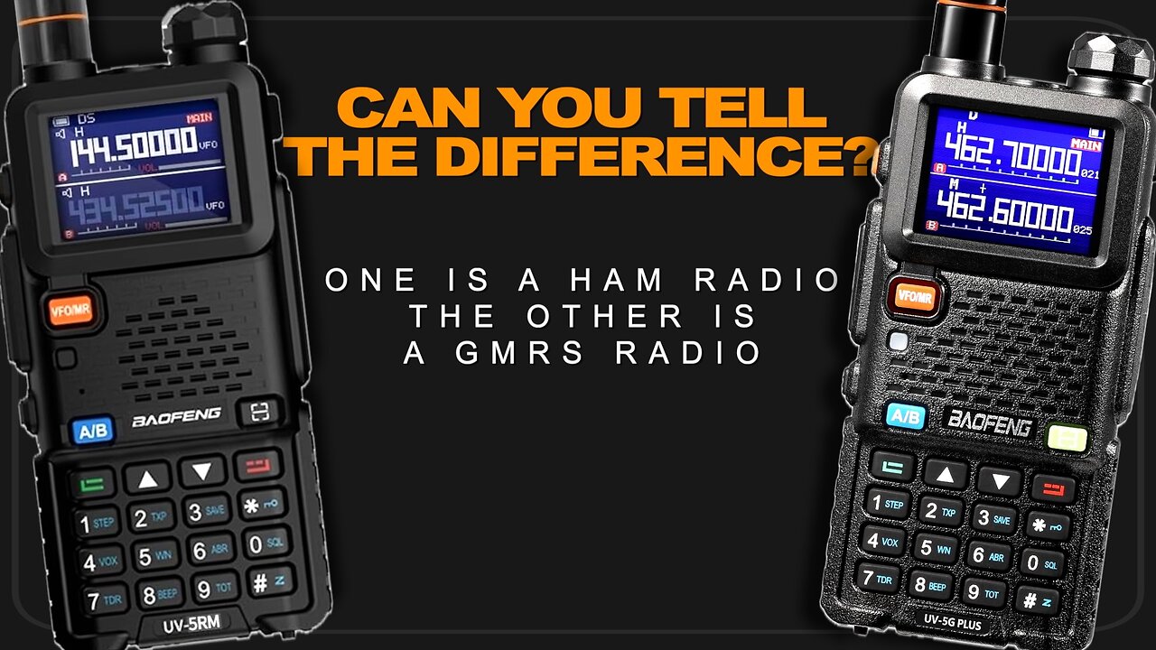 GMRS vs Amateur Radios - Do You Understand The Difference?