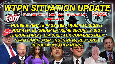 WTPN ~ Judy Byington ~ Situation Update ~ 7-3-25 ~ Trump Return ~ Restored Republic via a GCR