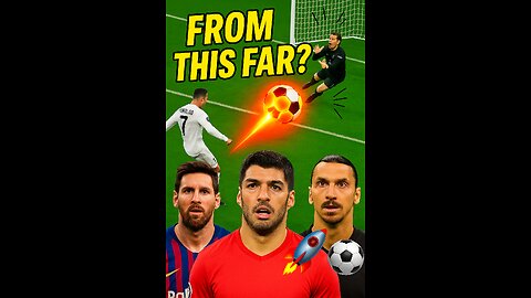 Most Insane Long-Range Goals EVER! 🚀 Ronaldo, Messi, Suárez & Zlatan
