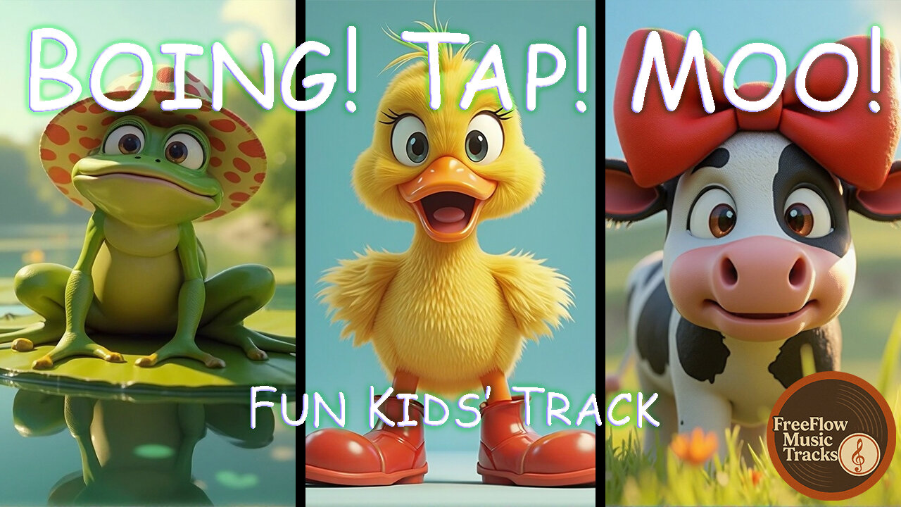 Boing Tap Moo – a playful novelty kids’ track by FreeFlow Music Tracks