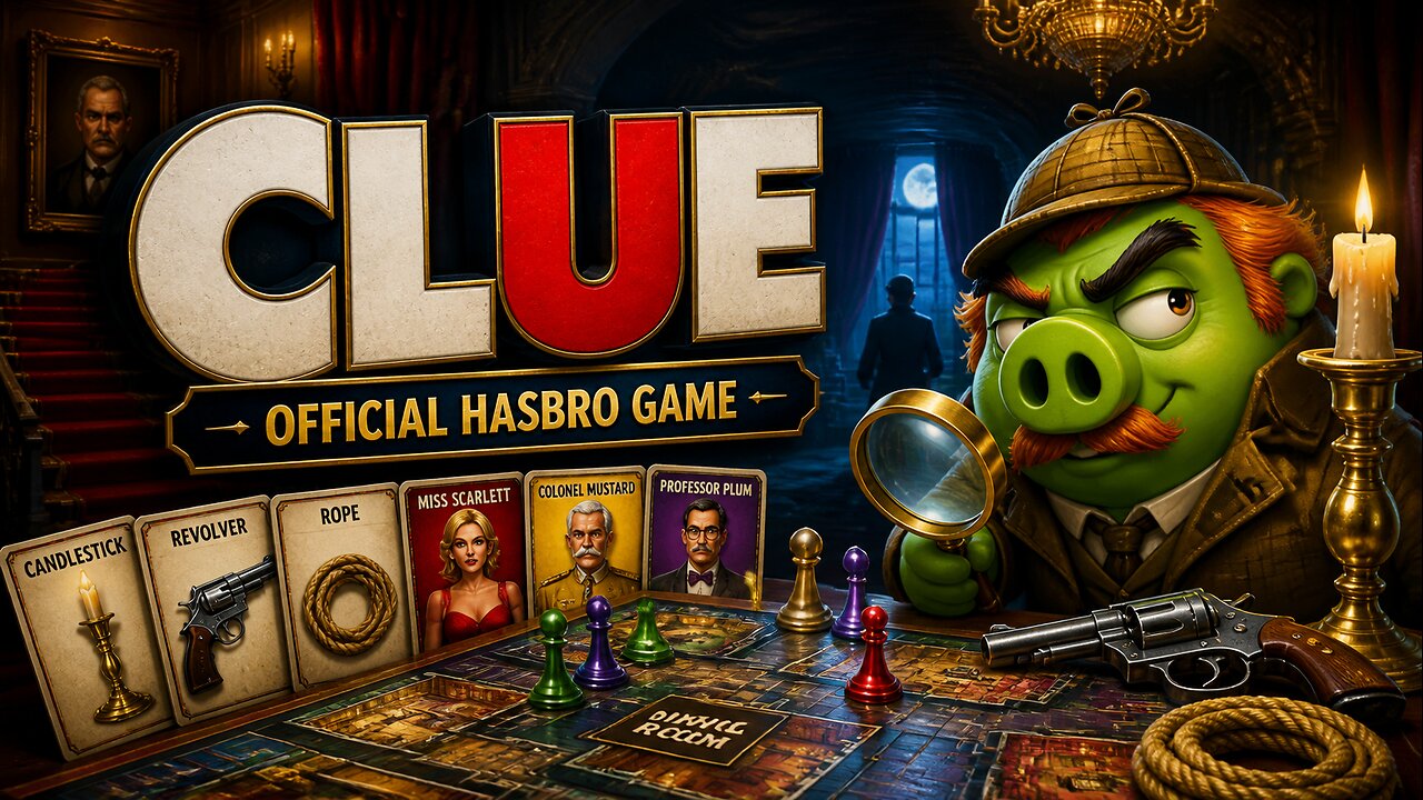 PIGGY PLAYS CLUE MOBILE W/FRIENDS (IRLKIT.COM)
