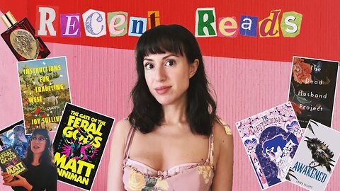 mood reading vlog | I got sick | fantasy, poetry, horror, short stories, graphic novel, new releases
