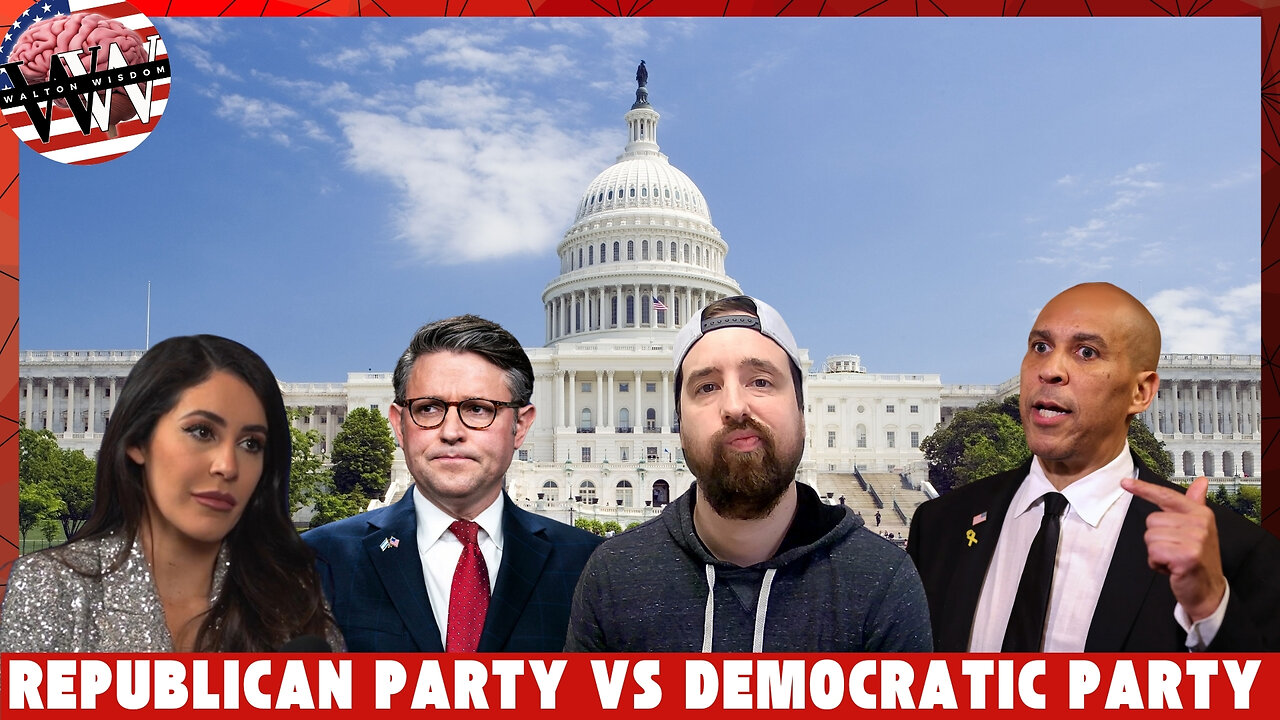Speaker Mike Johnson FUMBLES IT For the Republican Party - Cory Booker is a Democrat HERO