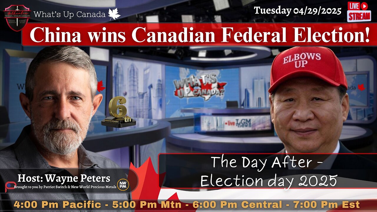 China wins Canadian Federal Election!!!