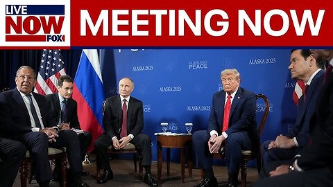 Historic Trump–Putin Summit Underway in Alaska