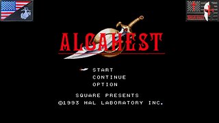 アルカエスト [English Translated] (Nintendo Super Famicom - Attract Mode) [JP Only]