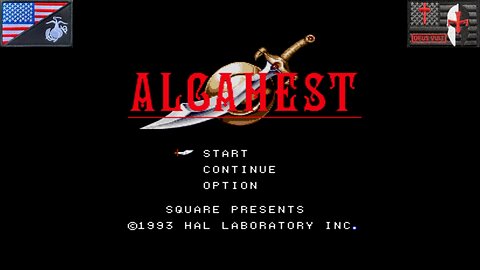アルカエスト [English Translated] (Nintendo Super Famicom - Attract Mode) [JP Only]