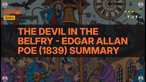The Devil in the Belfry - Edgar Allan Poe (1839) Summary
