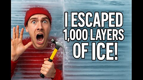 ❄️ ESCAPING 1,000 LAYERS OF ICE – The Most INSANE Survival Challenge Yet! 🆘